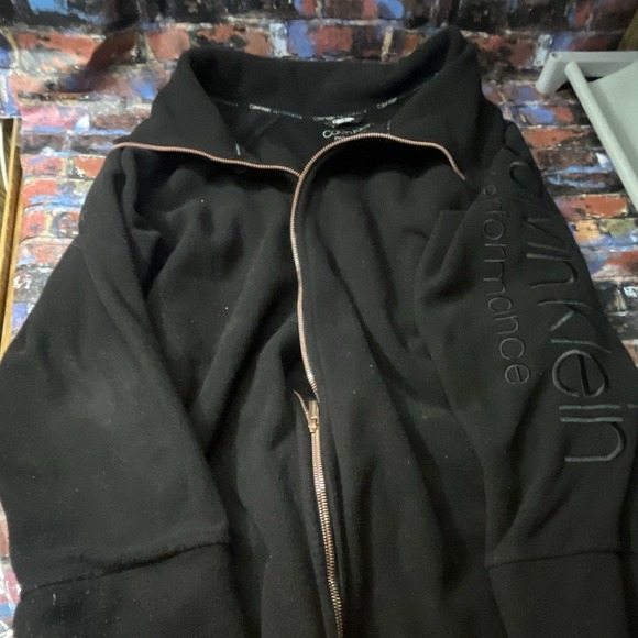 Calvin Klein Performance Other - Calvin Klein Performance mens Black Full-Zip Jacket 2XL Big & Tall Regular Fit